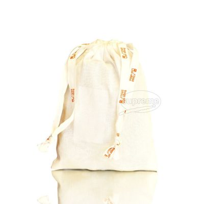 brushed cotton drawstring bag wholesale