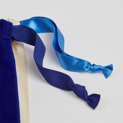 gross gain ribbon and satin ribbon - bespoke luxury drawstring bag direct from manufacturer