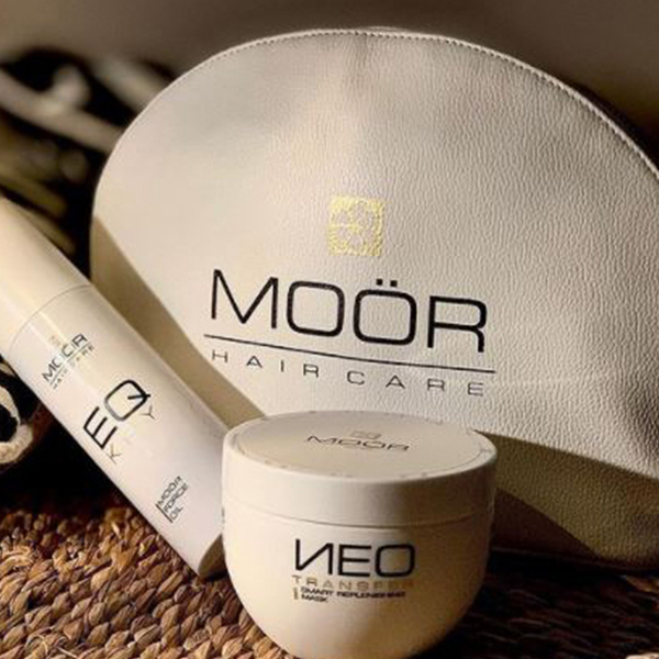 luxury gift set by moor haircare