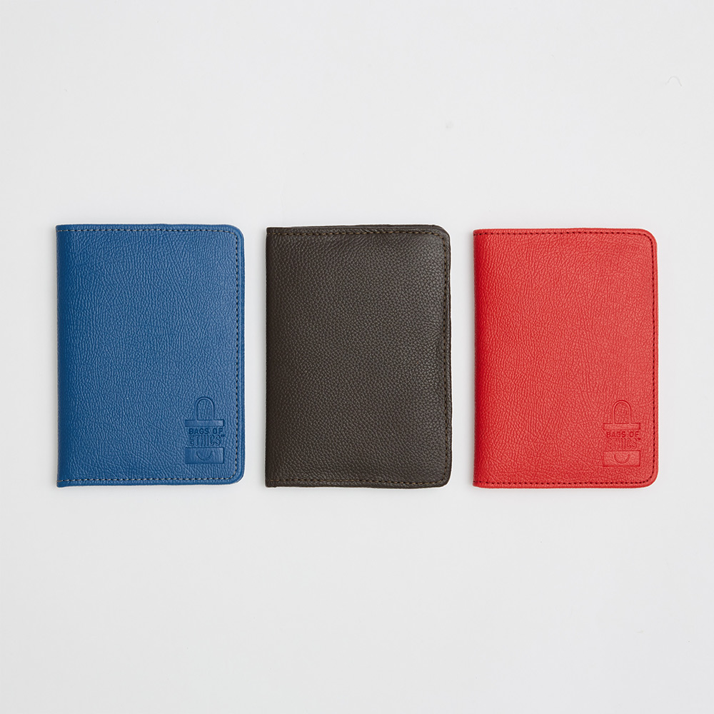 ranges of faux leather passport holder wholesale from UK's ethical bags manufacturer