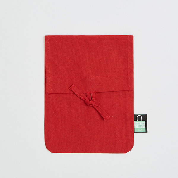 reusable canvas envelop red color for wholesale - Direct from Manufacturer