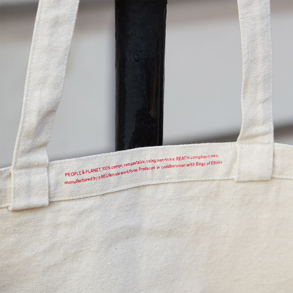 Wholesale 100% Natural cotton self fabric handle from UK's largest tote bags manufacturer