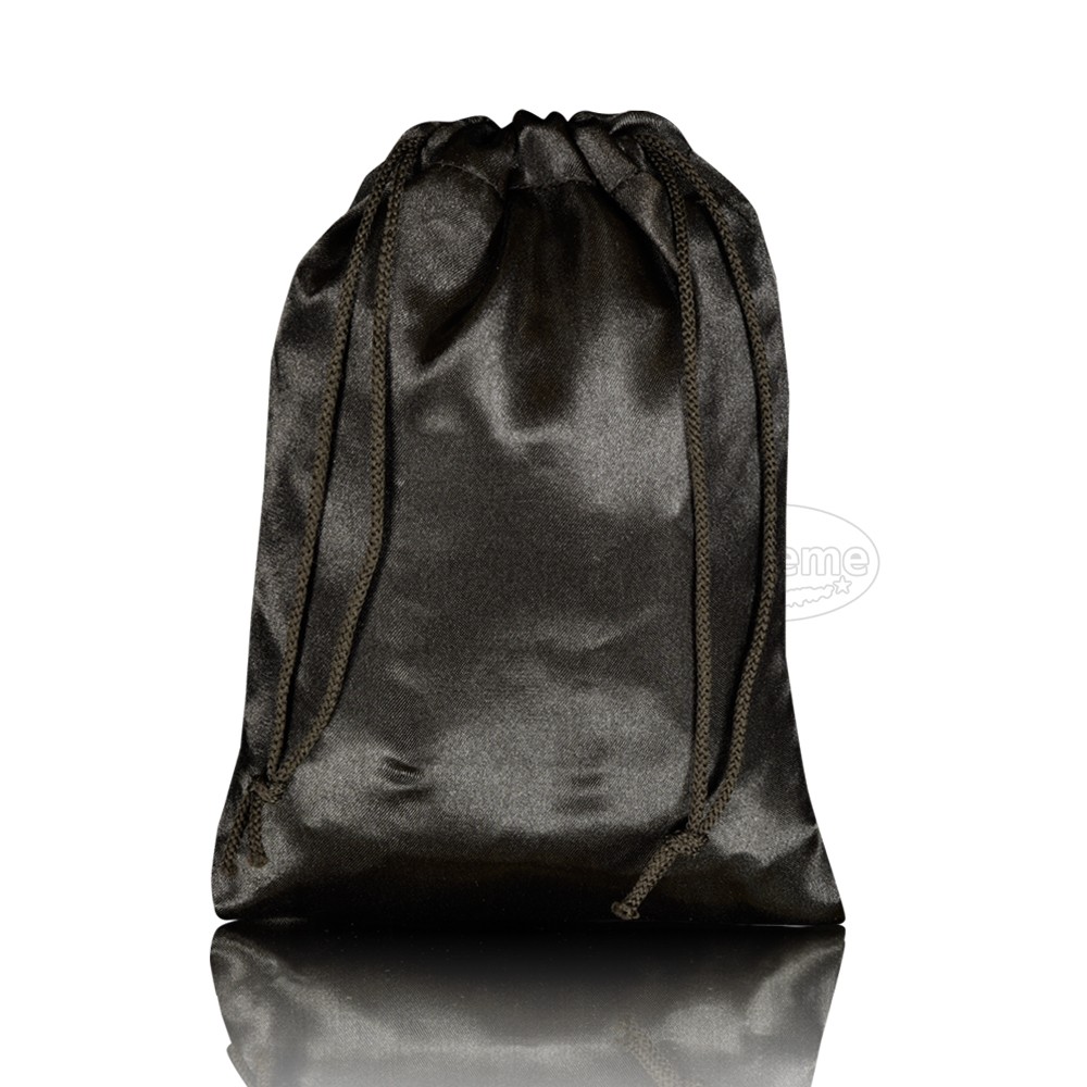 pure black synthetic eco bag