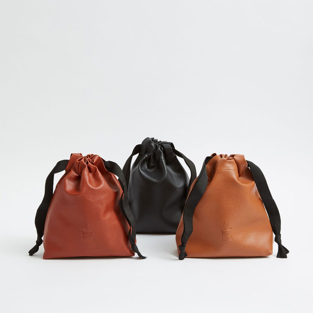 vegan leather luxury drawstring bags wholesale from wholesale manufacturer Supreme Creations