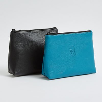 vegan leather travel pouch bag for wholesale Direct from an Ethical bags supplier