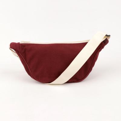 Canvas Half Moon Bags to Personalise 4