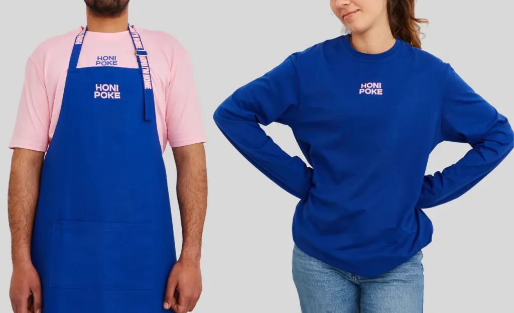 Honi-Poke-Produits dérivés et uniformes des employés