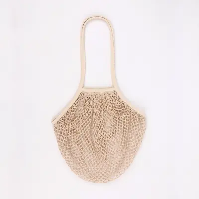 Sac à provisions en filet de coton pour la vente en gros